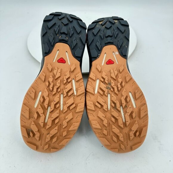 Salomon Outpulse Mid GoreTex Women Size 5 415938 Grey Iron Ebony Hiking Shoes - Picture 8 of 12